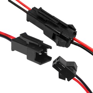 5Pairs SM 2Pins Plug Male To Female Terminal Wire Connectors