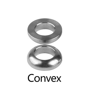 Titanium Gasket M6 Concave and Convex Washer Spacer for MTB