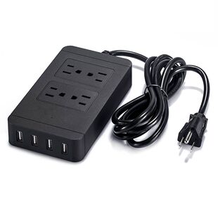 Power Strip with USB, 4 Outlet Surge Protector Power Strip