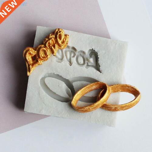 Ring Shape Silicone Casting Mold Tool For  Fondant Cake M