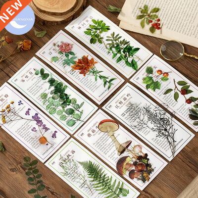 YueGuangXia Botany Old Stickers Scrapbooking Diary Retro Bu