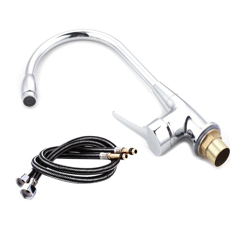 Top Quality Chrome 360 Degree Swivel Alloy Kitchen Mixer Col