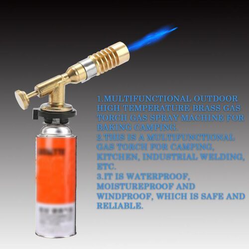 Multifunctional Outdoor High Temperature Brass Torch Gases S