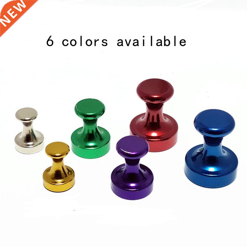 6PCS Dia16x20mm Neodymium Magnets Office Strong Fridge White