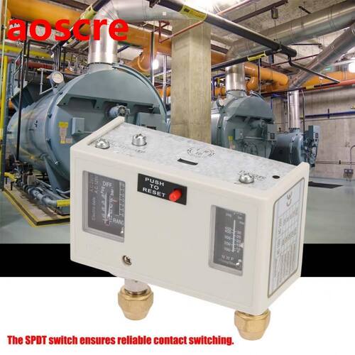 Electronic Pressure Control Switch R1/4 inch 15A 250V Dual P