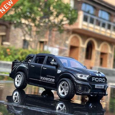 New 1:32 Ford Raptor F350 Picku Alloy Car Carry tires Off-Ro