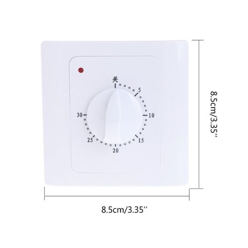 AC 220V 10A 30Min Mechanical Countdown Timer Switch Electric
