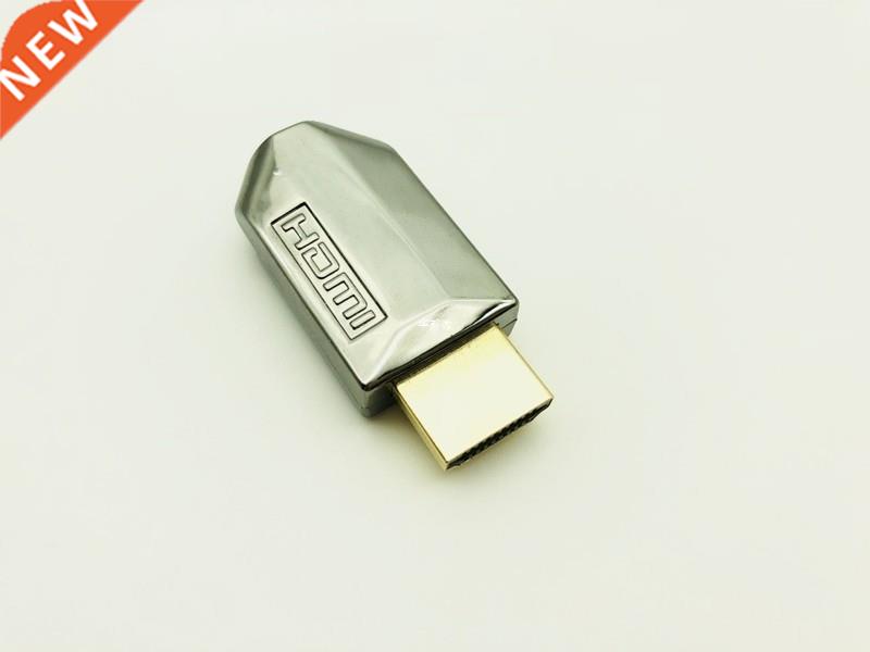 Silver VGA Virtual Display Emulator Adapter HDMI Dummy Plug