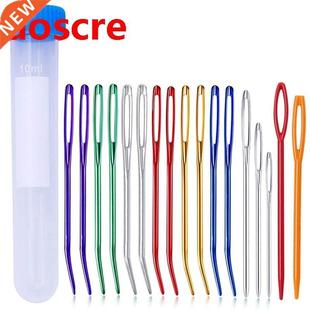 17pcs Yarn Large Eye Blunt Needle Set Tapestry Needle Bent
