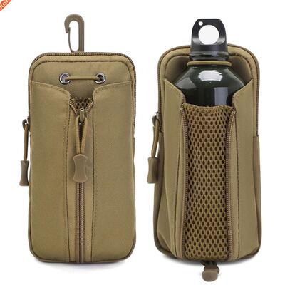 Tactical Molle Water Bottle Holder Pouch Outdoor Waist Bag M