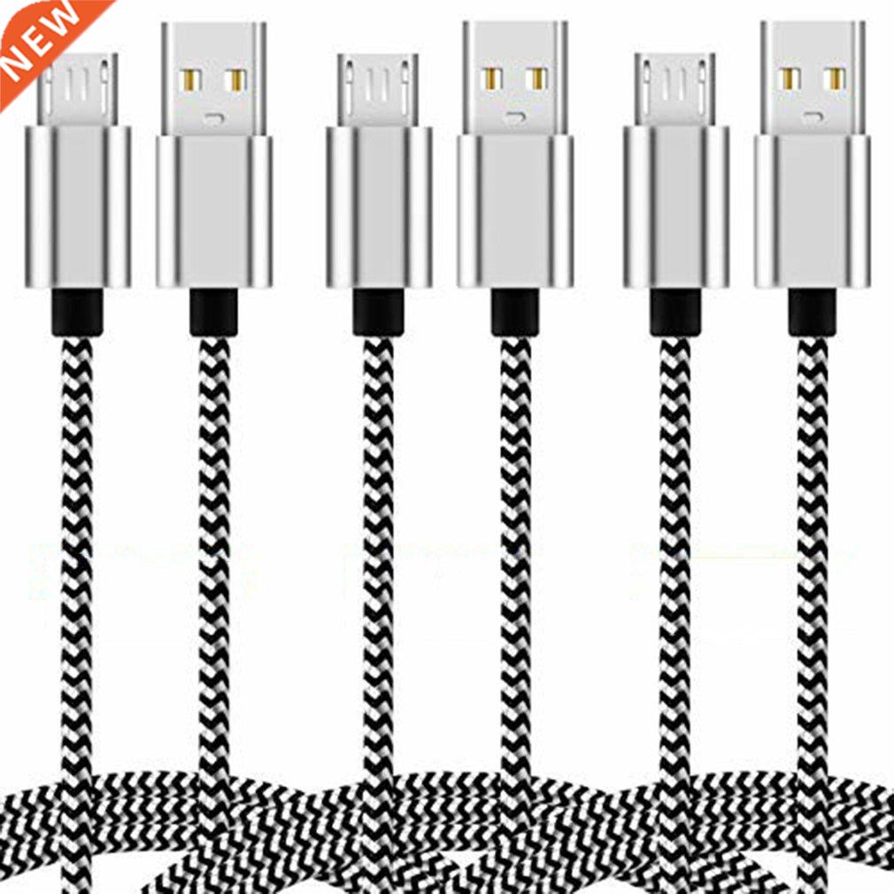 USB Charging Cable 10FT 3m Nylon Braided Controller Charger