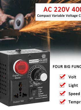 SCR Voltage Regulator 110V 4000W Compact Varable Voltage Co