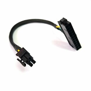 0pcs ATX PSU Standard 24Pin Female to 6P Male Internal Powe