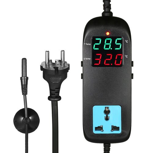 Thermocouple Thermostat with Socket AC 90V~250V
