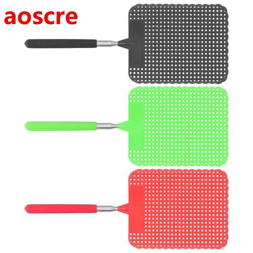 Fly Swatter Indoor Fly Swatter Light Plastic Adjustable Dura