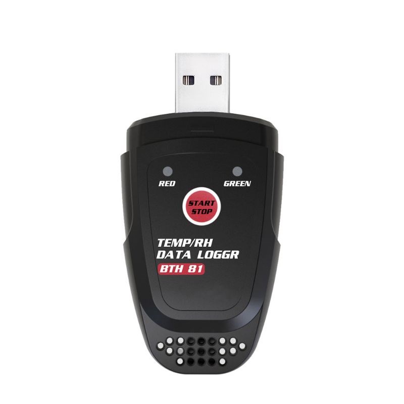 USB Temperature Humidity Data Logger Recorder Generates PDF