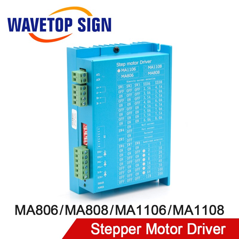 2 Phase Digital Stepper Motor Driver MA1106 AC110V 6A Match
