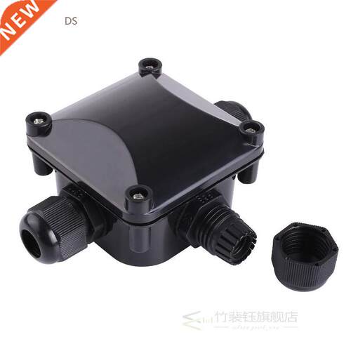 3-Way Junction Box, IP 68 Waterproof Connectors for Outdoor