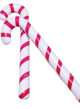 Inflatable Christmas Canes Lollipop Balloon Merry Christmas