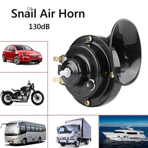12V Horn Loud Voice Speaker Air Horn Auto C Motorbike Al