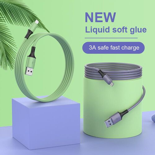 Colorful Liquid Silicone Type-c/Micro USB Cable Mobile