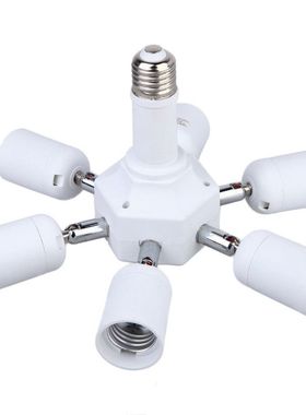 E27 to E27 Socket Splitter Adapter Bulbs Base Holder for Pho