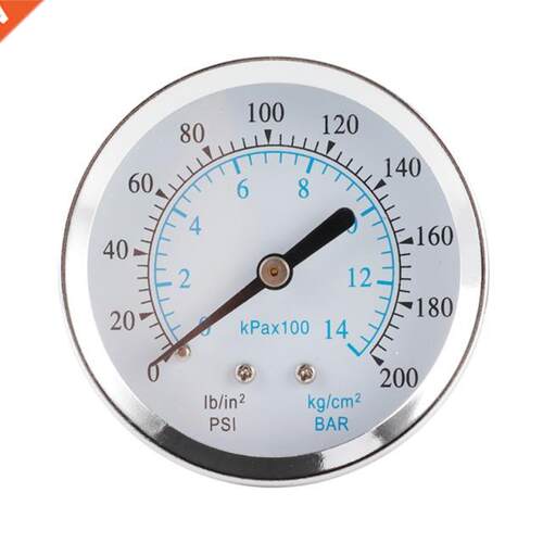 649A Clear Dial Pressure Gauge Convenient Installation for A