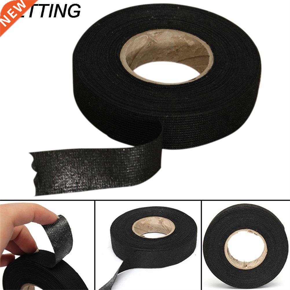 1Roll 19mm*15m Black Color Wiring Harness Tape Strong Adhesi