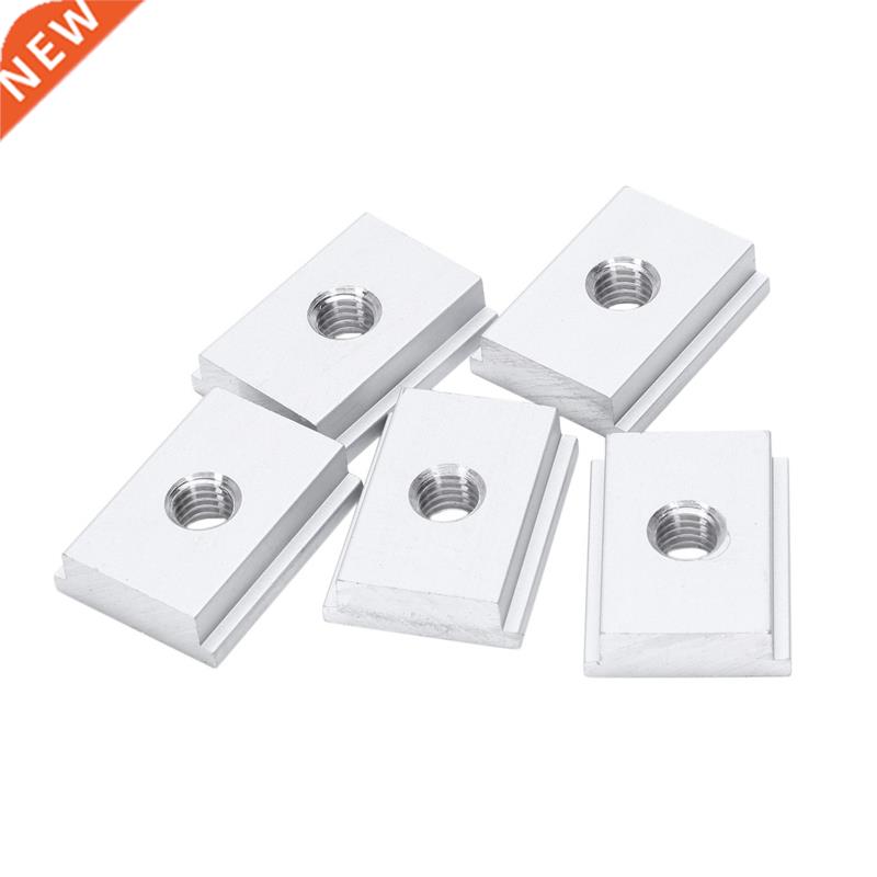 5Pcs M8 T-Track Slider Sliding Nut Aluminum Alloy T Slot Nut
