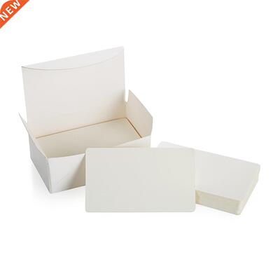 Blank White Cardboard paper Message Card Cards Word Card