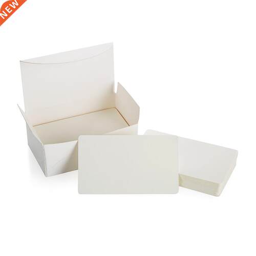 Blank White Cardboard paper Message Card Cards Word Card
