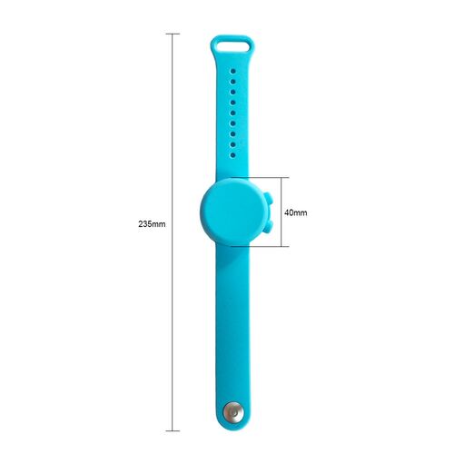 Hand sanitizer bracelet silicone wristband dispenser portabl