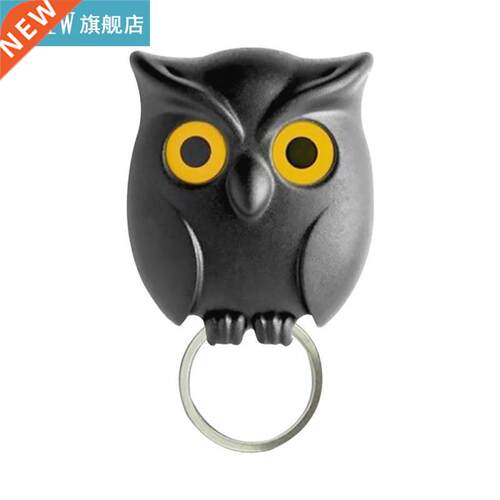 1Pcs Owl Magnetic Key Holder Wall Sticker Keep Keychain Hang