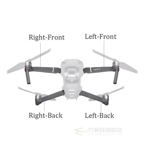 New Original DJI Mavic 2 PRO/ZOOM Arms Bo Shell Middle Fra