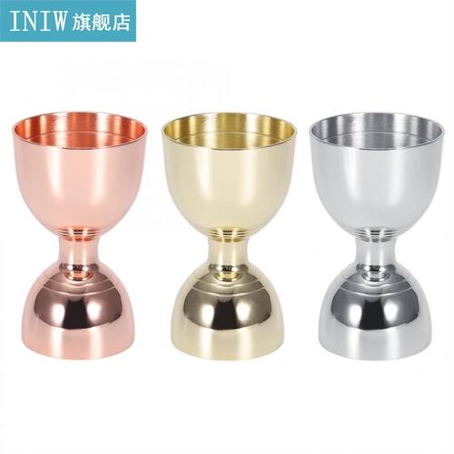 Stainless Steel Double End B Wine Cocktail Jigger B Meas