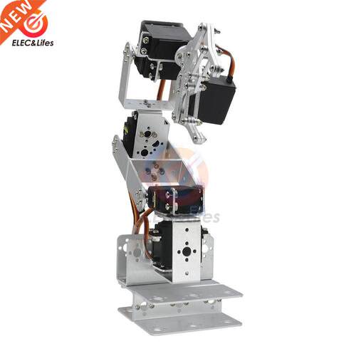 Manipulator ROTU 6DOF Aluminium Robot Arm Mechanical Ro