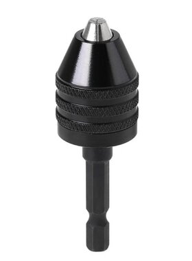 1Pc 1/4 Keyless Drill Bit Chuck Adapter Converter Quick Cha