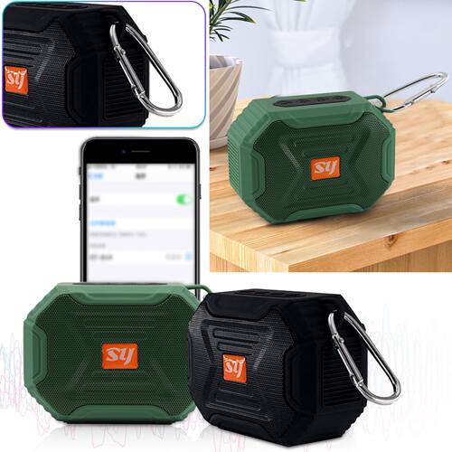 Bluetooth Speaker Outdoor Subwoofer Portable Audio Stereo Mu