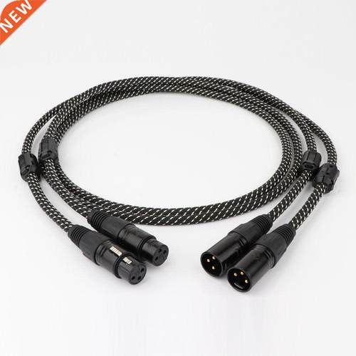1 Pair X 4011 5N OCC Copper Conductor Audio Balance Intercon