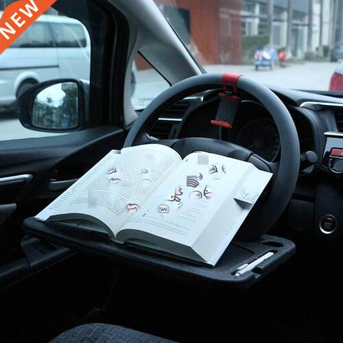 Portable Car Laptop Computer Desk Mount Stand Steering Wheel