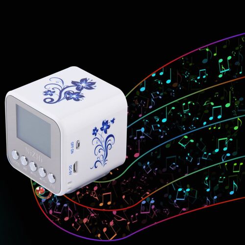 New New Portable TF USB Mini Stereo Speaker Music Player FM