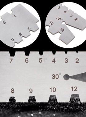 TR30 Degree Screw Thre Gauge Gage Tool Grinding Stainless