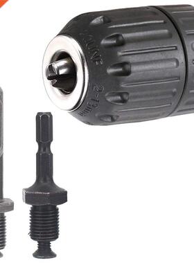 3 Pieces of Keyless Drill Chuck with 1m Clamping Range, Cyli