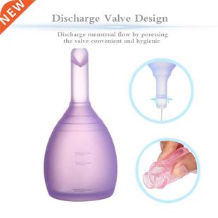 Medical Silicone Collector Menstrual Cup Menstruation Cup D