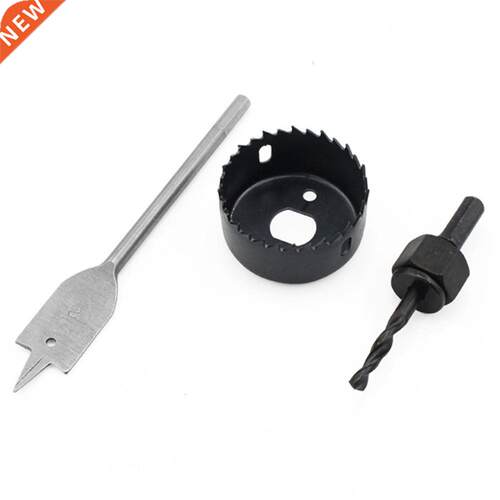 3PCS/Set M42 Bimetal Hole Opener Set Carpenter's Flat Dr