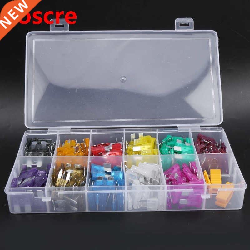 330pcs Blade Fuse Kit Small Medium Mini Size 2A-40A Assortme