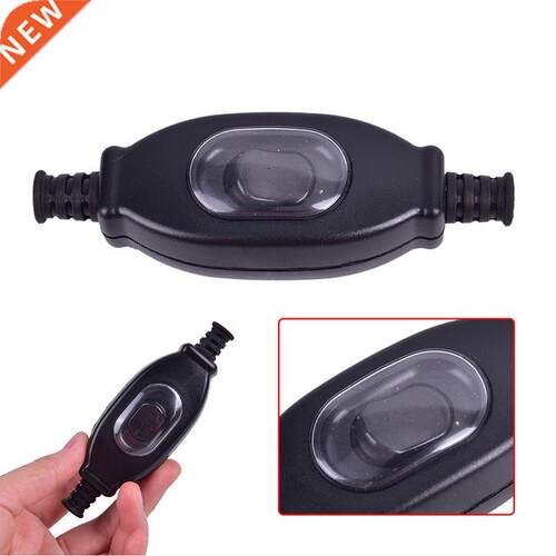 204 IP65 Waterproof In Line Switch A 250V Cord Switch Round