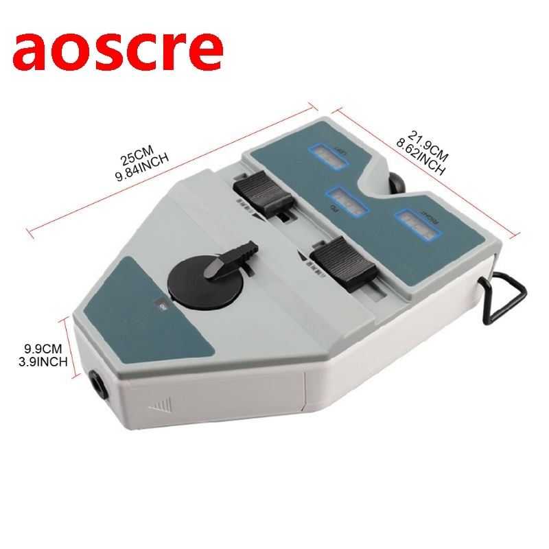 Digital Pupilometer Optical PD Ruler LCD Display 40-80mm Pup