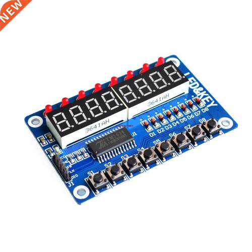 Key Display For AVR New 8-Bit Digital LED Tube 8-Bit TM1638