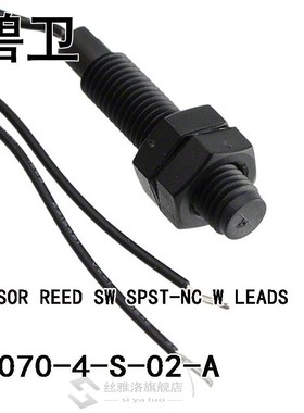 59070-4-S-02-A SENSOR REED SW SPST-NC W LEADS